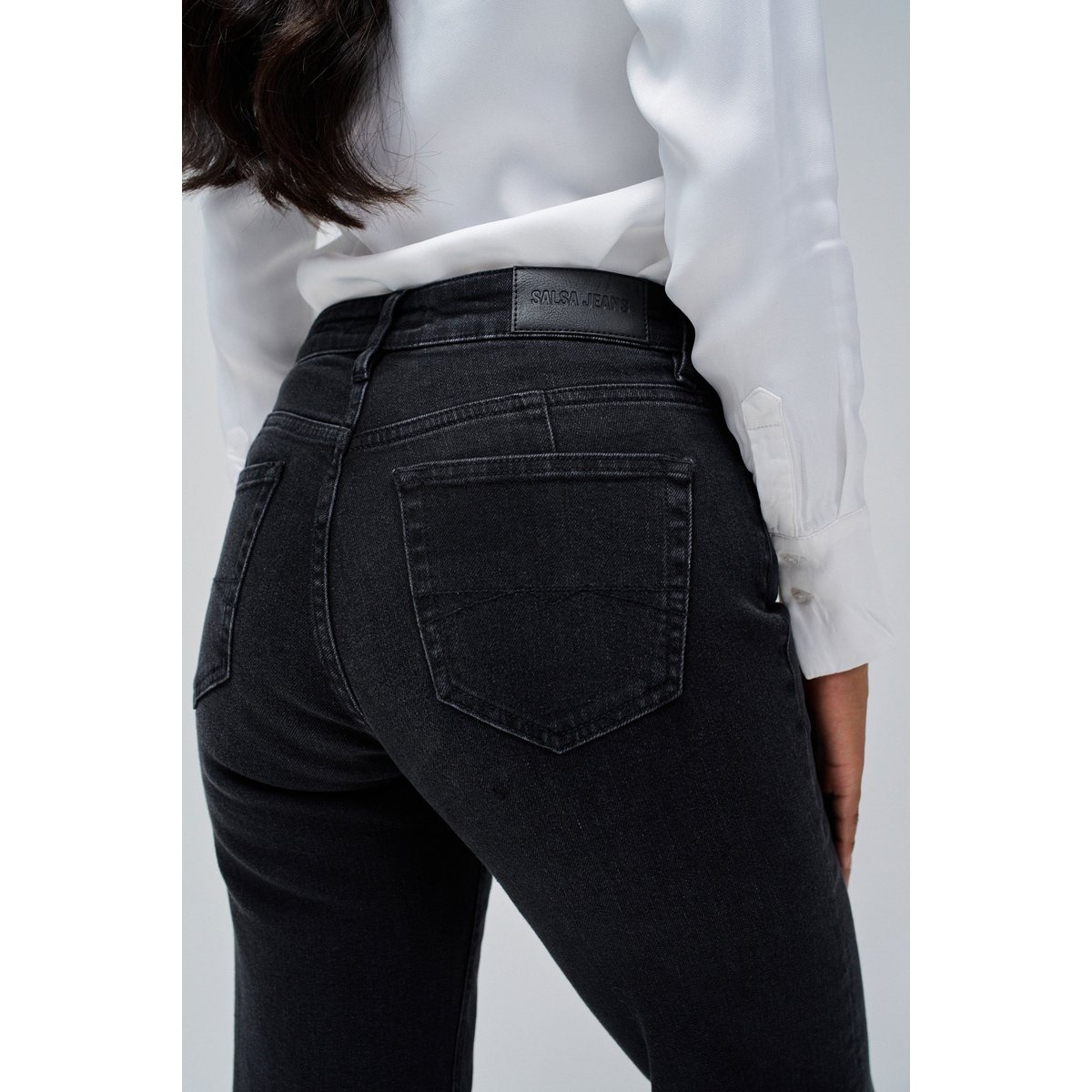 JEANS TRUE DROIT noir, SALSA JEANS