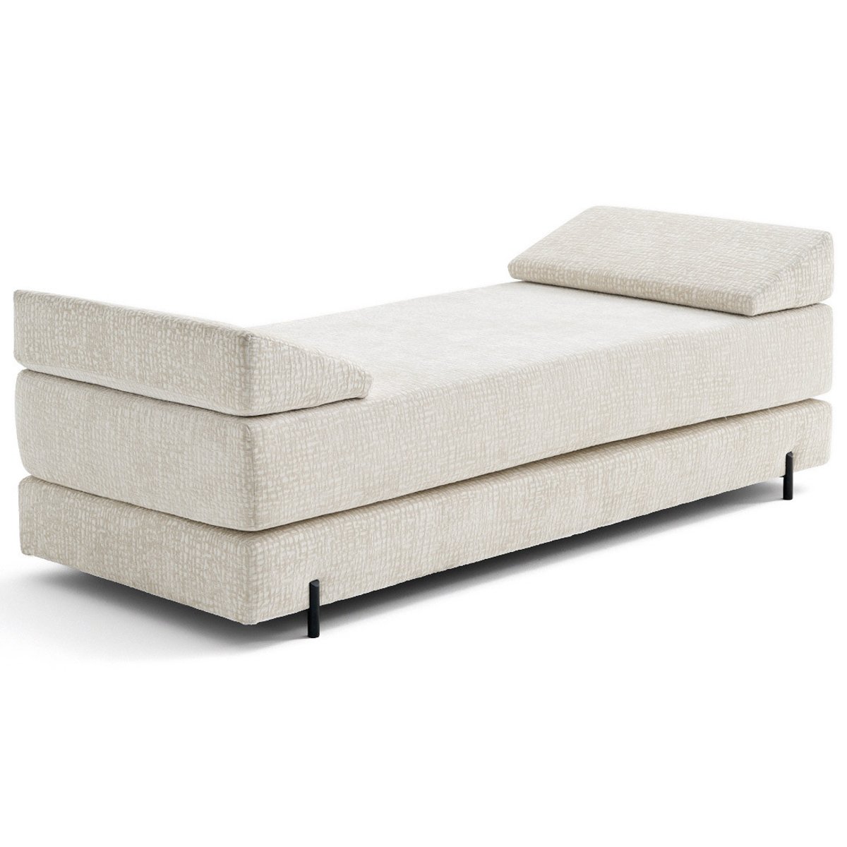 Canapé Convertible 3 places - BRESCIA ecru, BEST MOBILIER