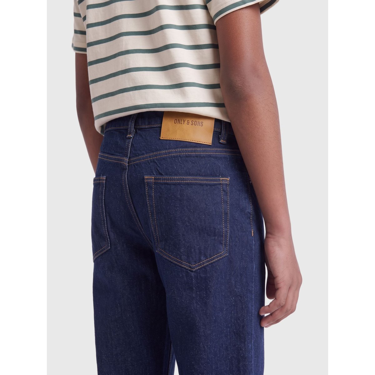 Coupe Regular dark blue denim, ONLY & SONS JUNIOR