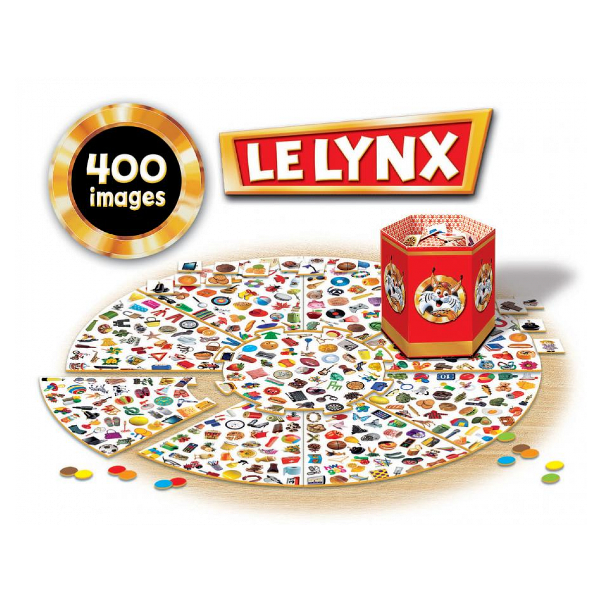 Le lynx classique 400 images couleur unique, EDUCA