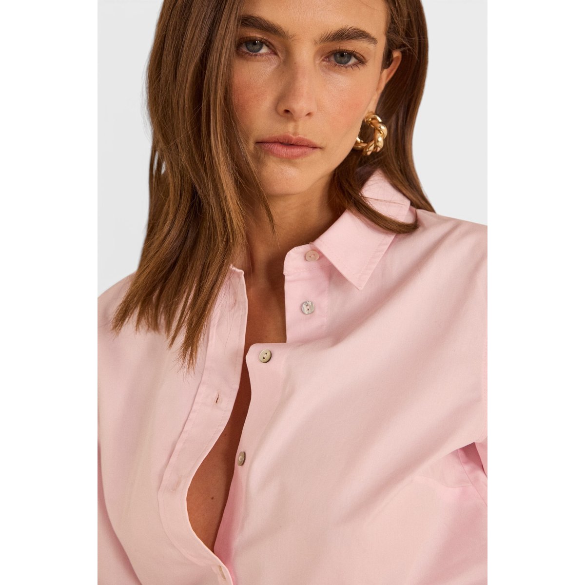Chemise à manches longues en coton MARIA primerose, Maison 123