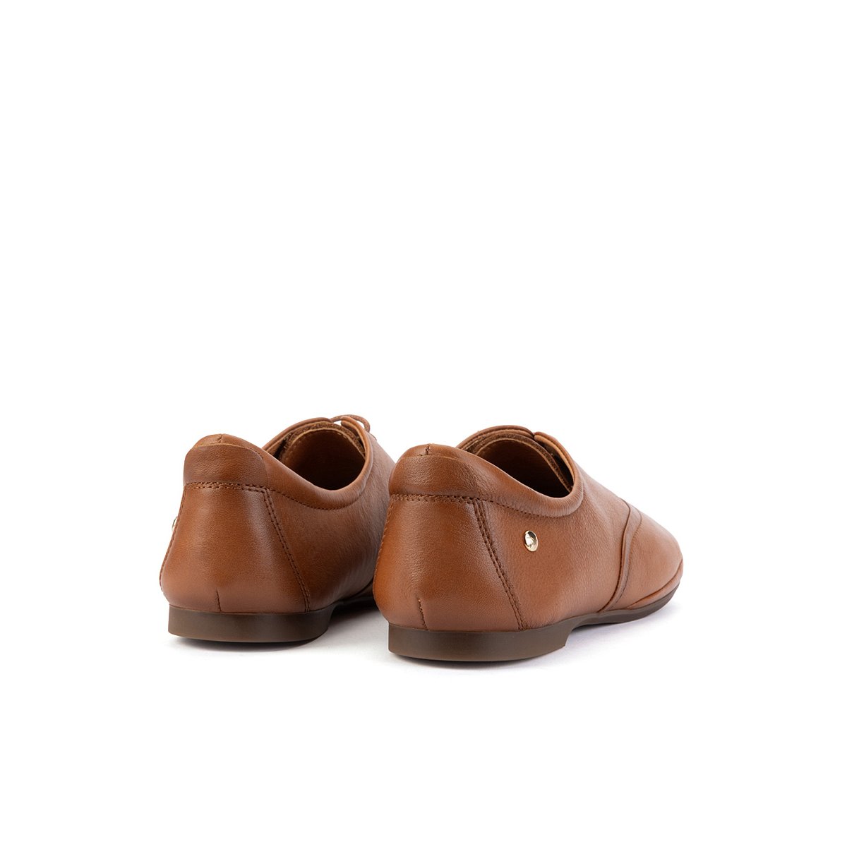 Chaussures plates cuir Carmona brandy, PIKOLINOS