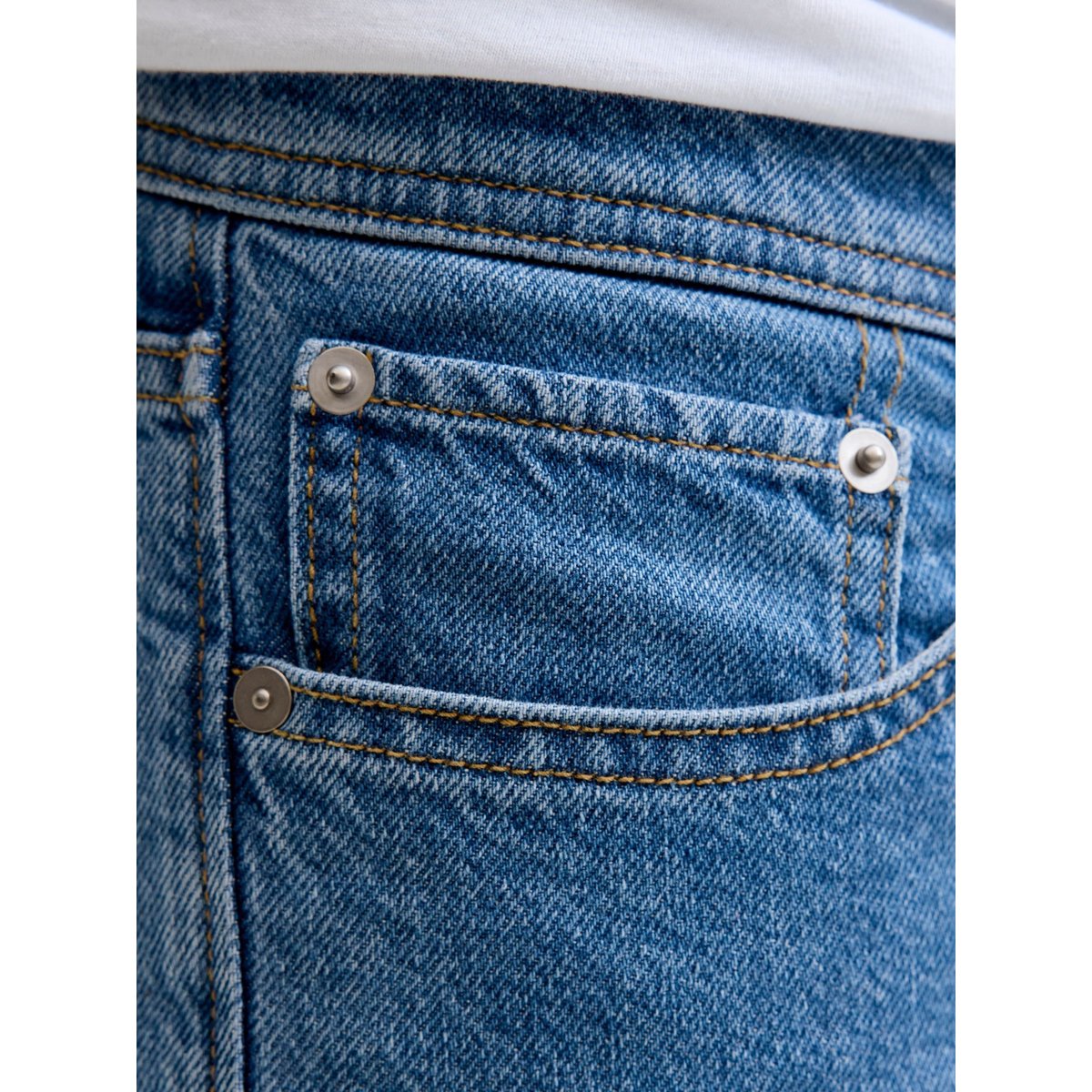 Jean À Coupe Large blue denim, JACK & JONES