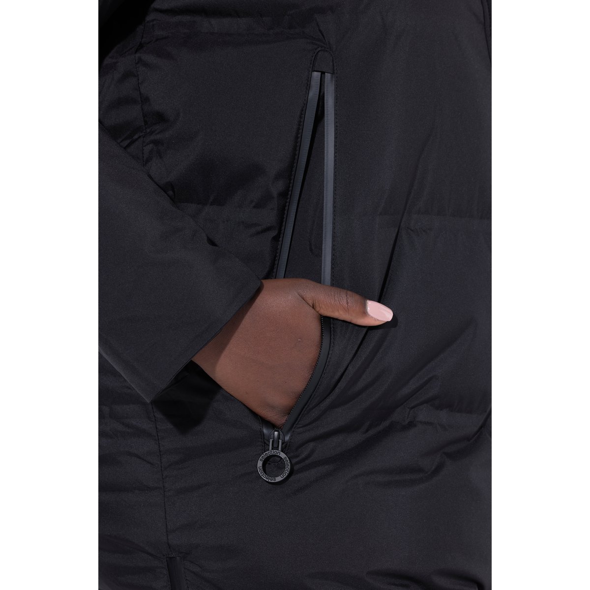 Manteau matelassé technique Sympatex noir, ULLA POPKEN