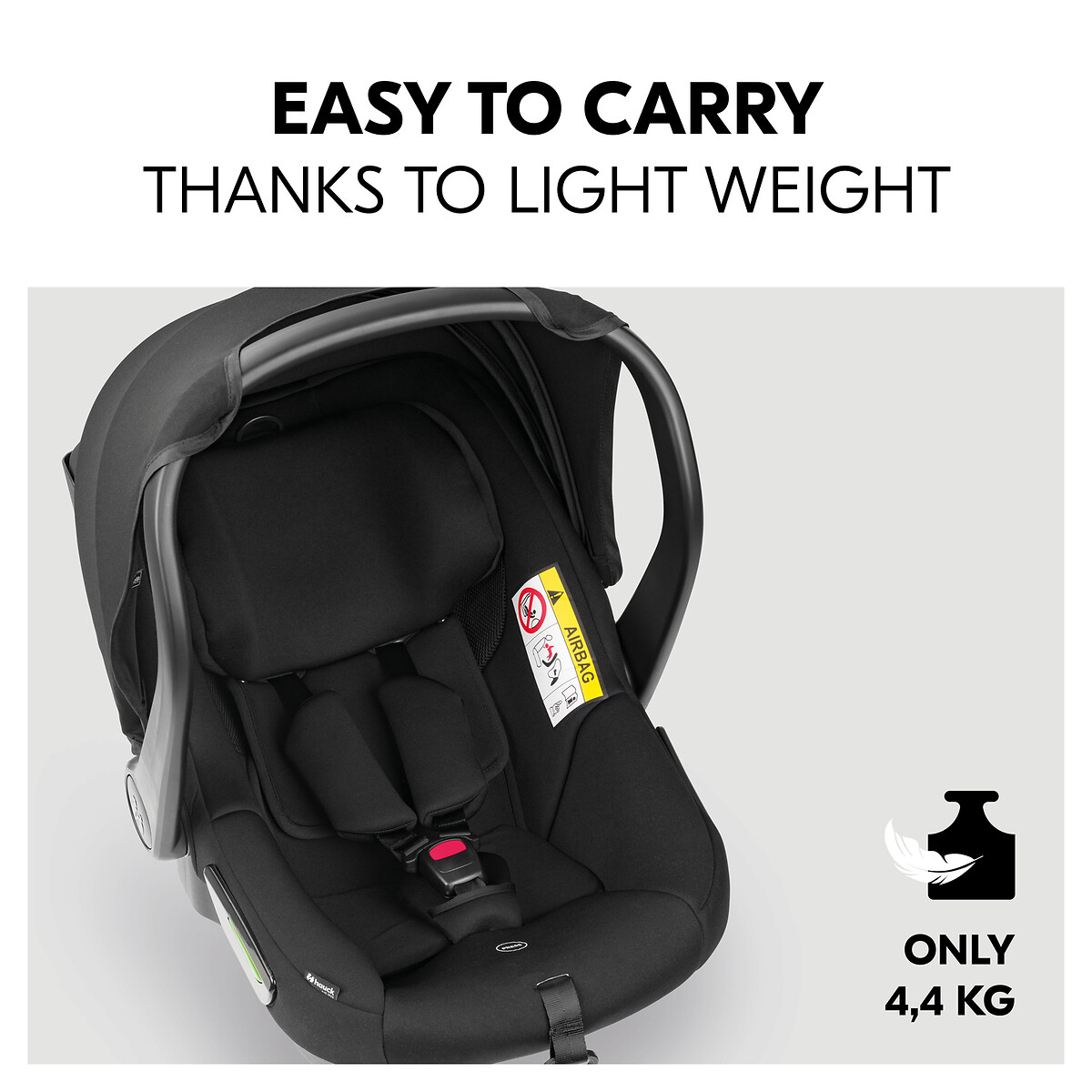 Drive N Care Set Car Seat- Black black, HAUCK