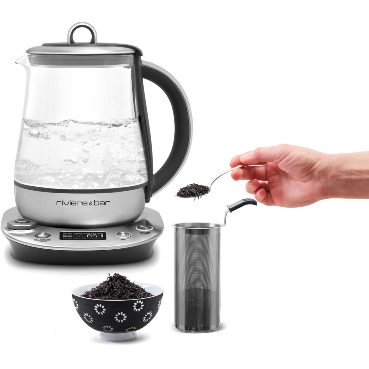Théière BTH690 sencha zen inox, RIVIERA & BAR