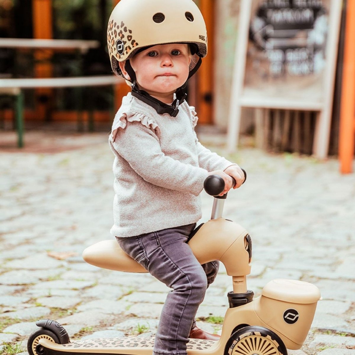 Porteur évolutif en Highwaykick 1 Lifestyle beige, noir, SCOOT AND RIDE