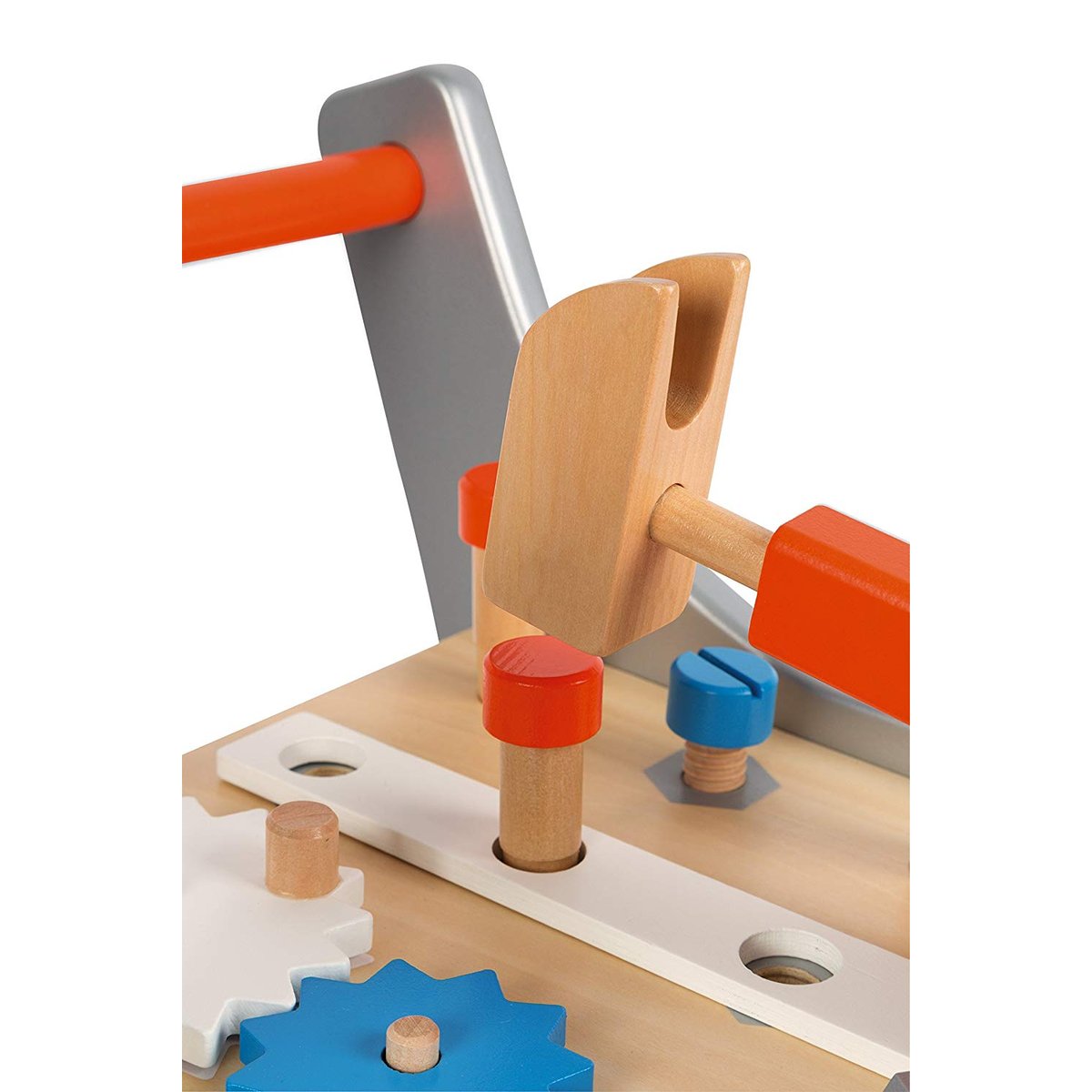 Jouet d'éveil chariot magnétique brico kids multicolore, JANOD