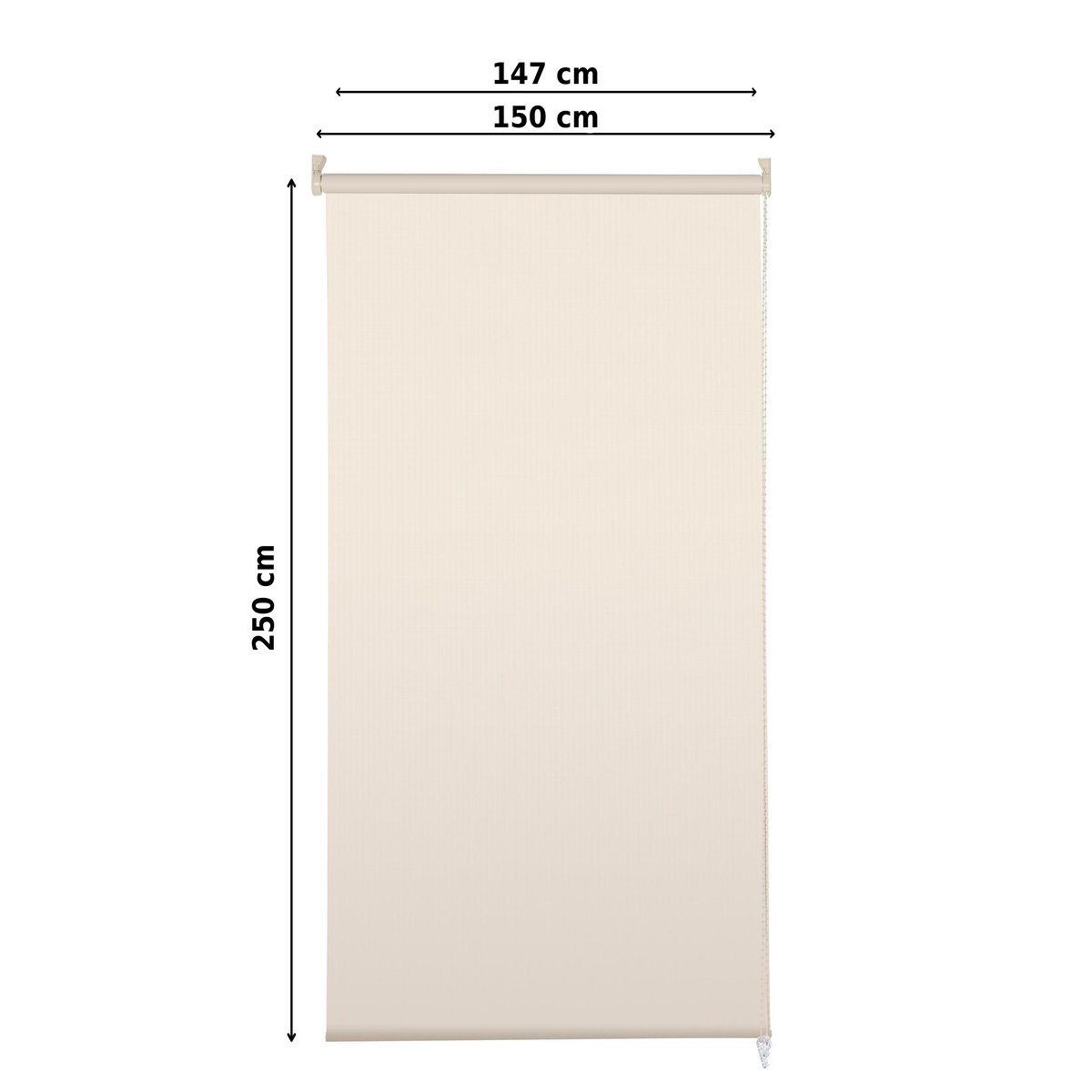 Store enrouleur screen, LINEN lin - beige, INSPIRE