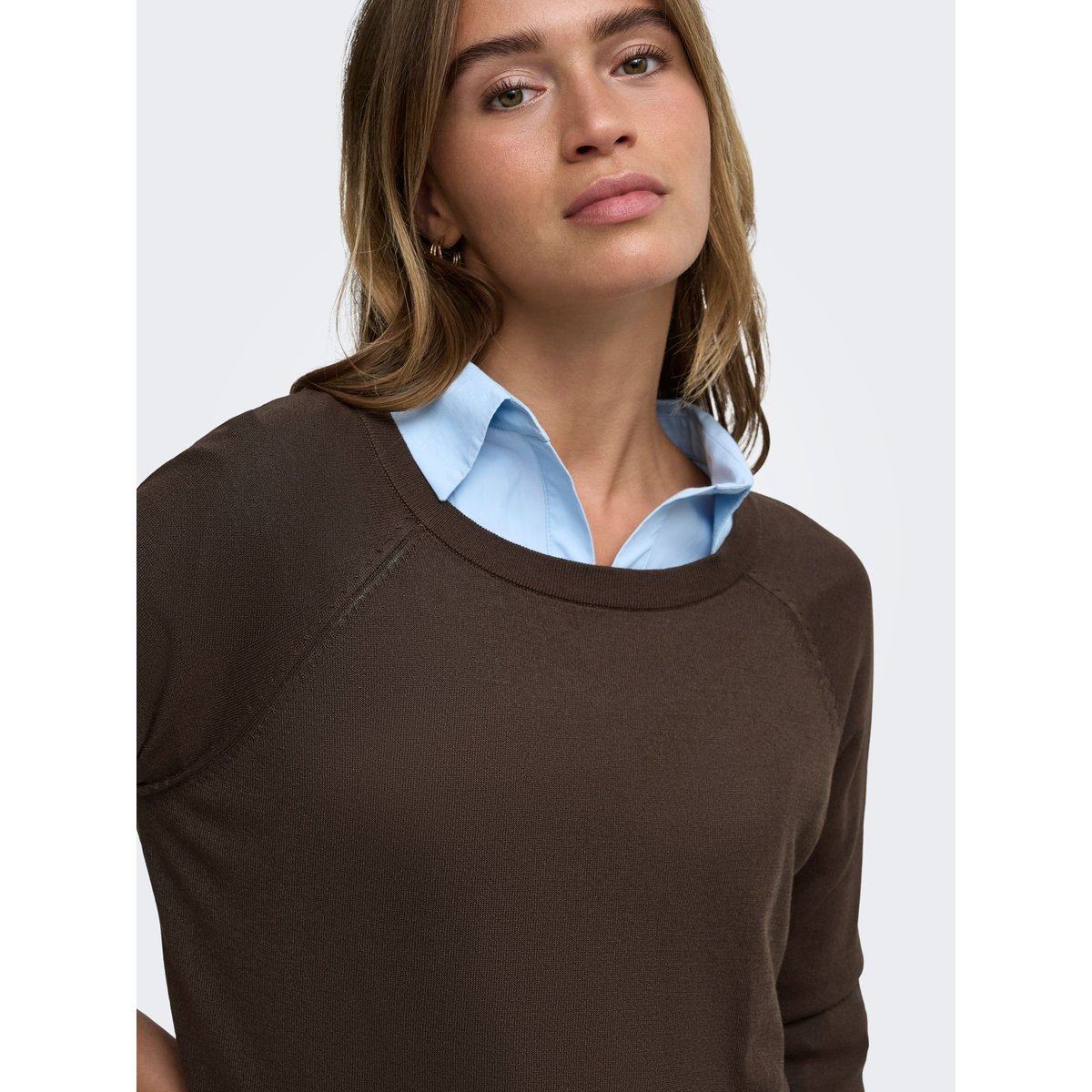 Pull En Maille coffee bean, JDY
