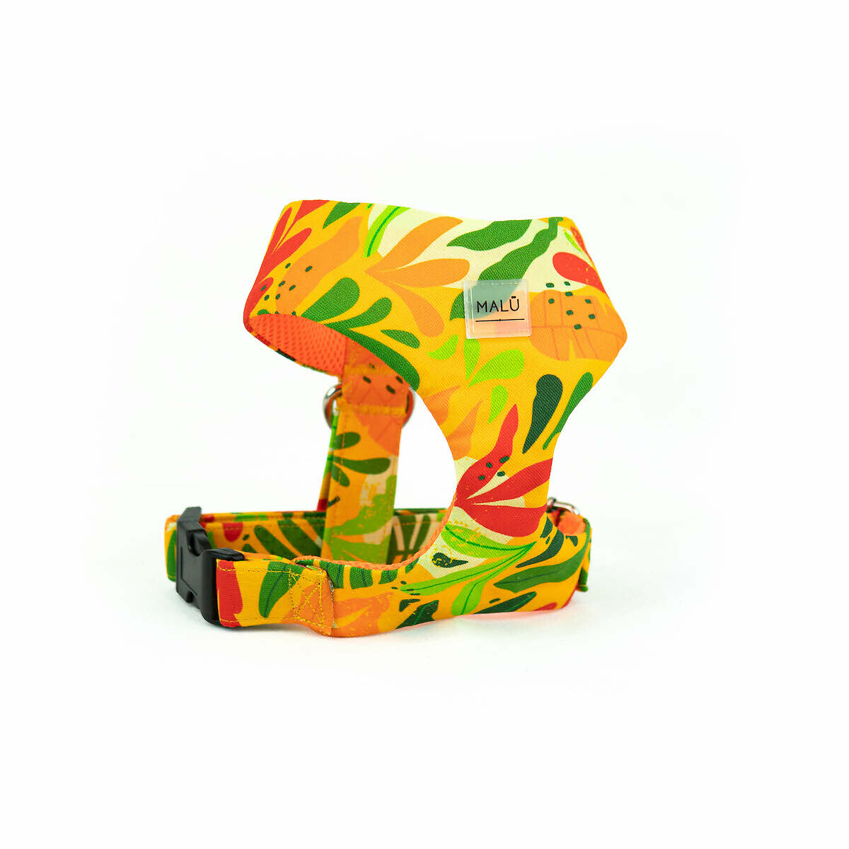 Peitoral Tami, Malü Pet Wear amarelo, MALU PET WEAR