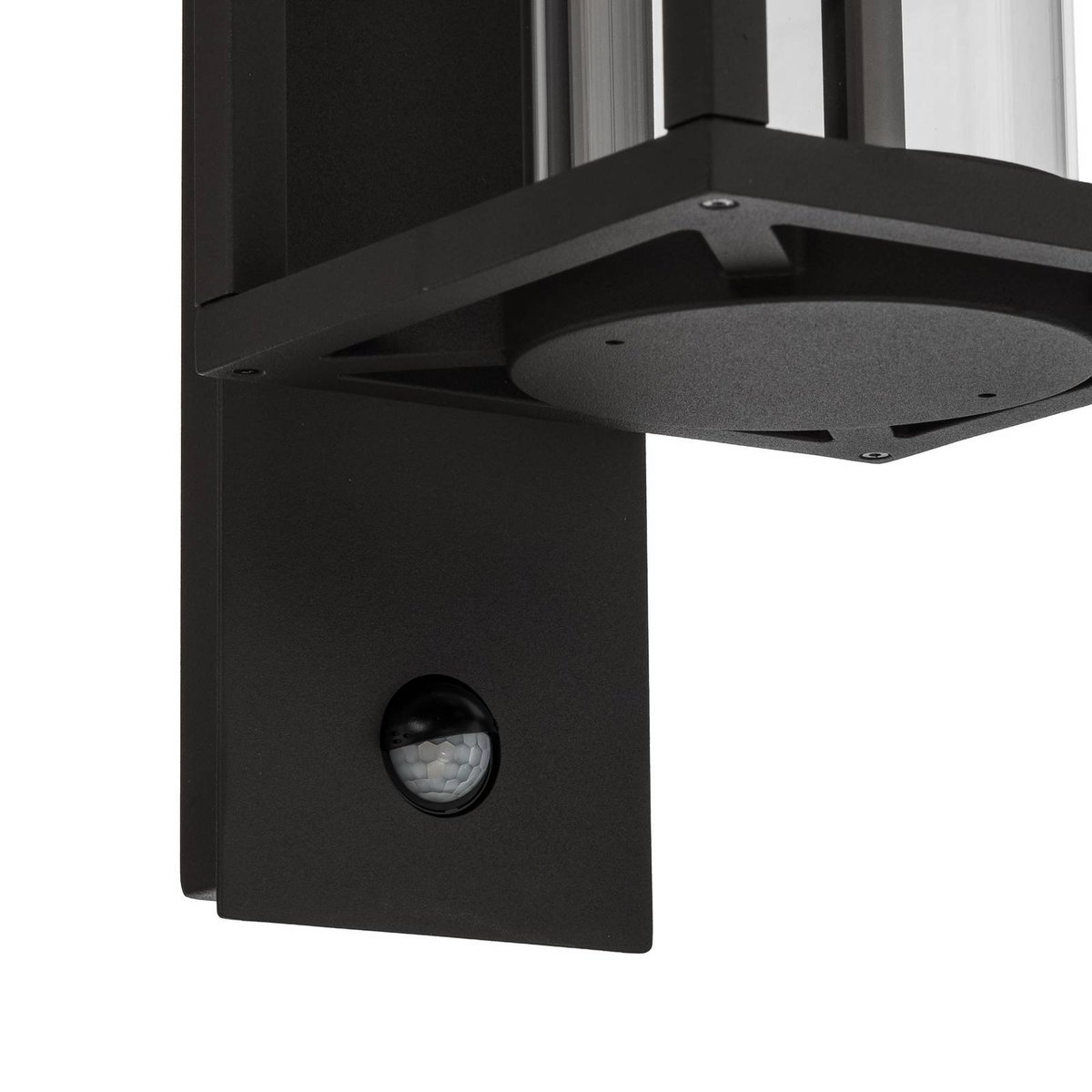 Applique extérieure en aluminium moderne anthracite, LUCANDE