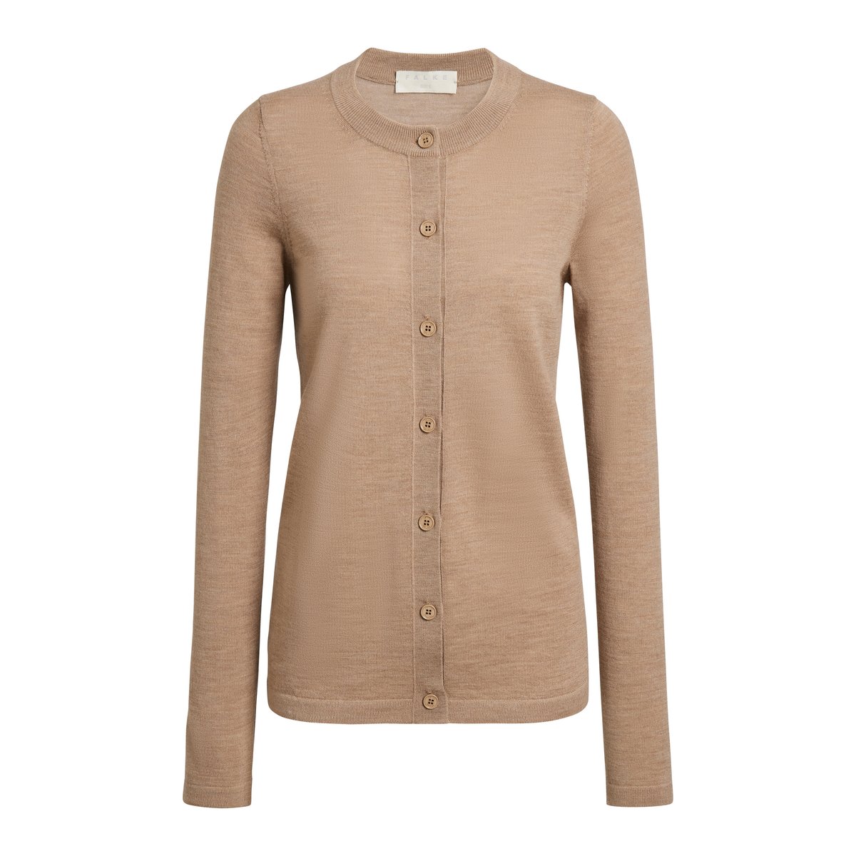 Cardigan Pure Merino Wool marron, FALKE