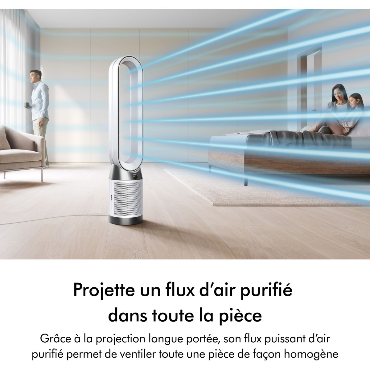 Purificateur d'air, ventilateur Cool PC1 - TP11 couleur unique, DYSON