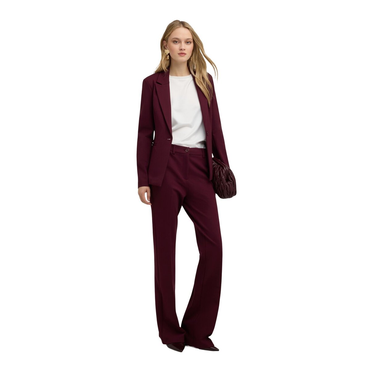 Pantalon évasé bleu, MOTIVI