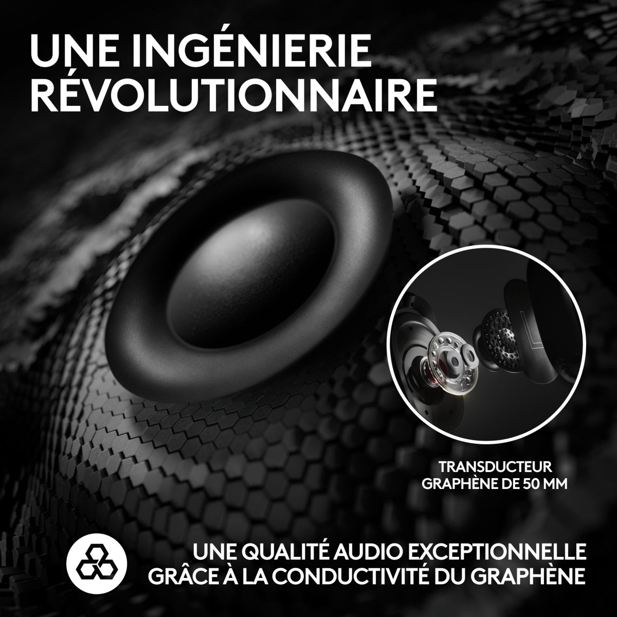 Casque gamer G PRO X 2 Lightspeed + Support noir, LOGITECH