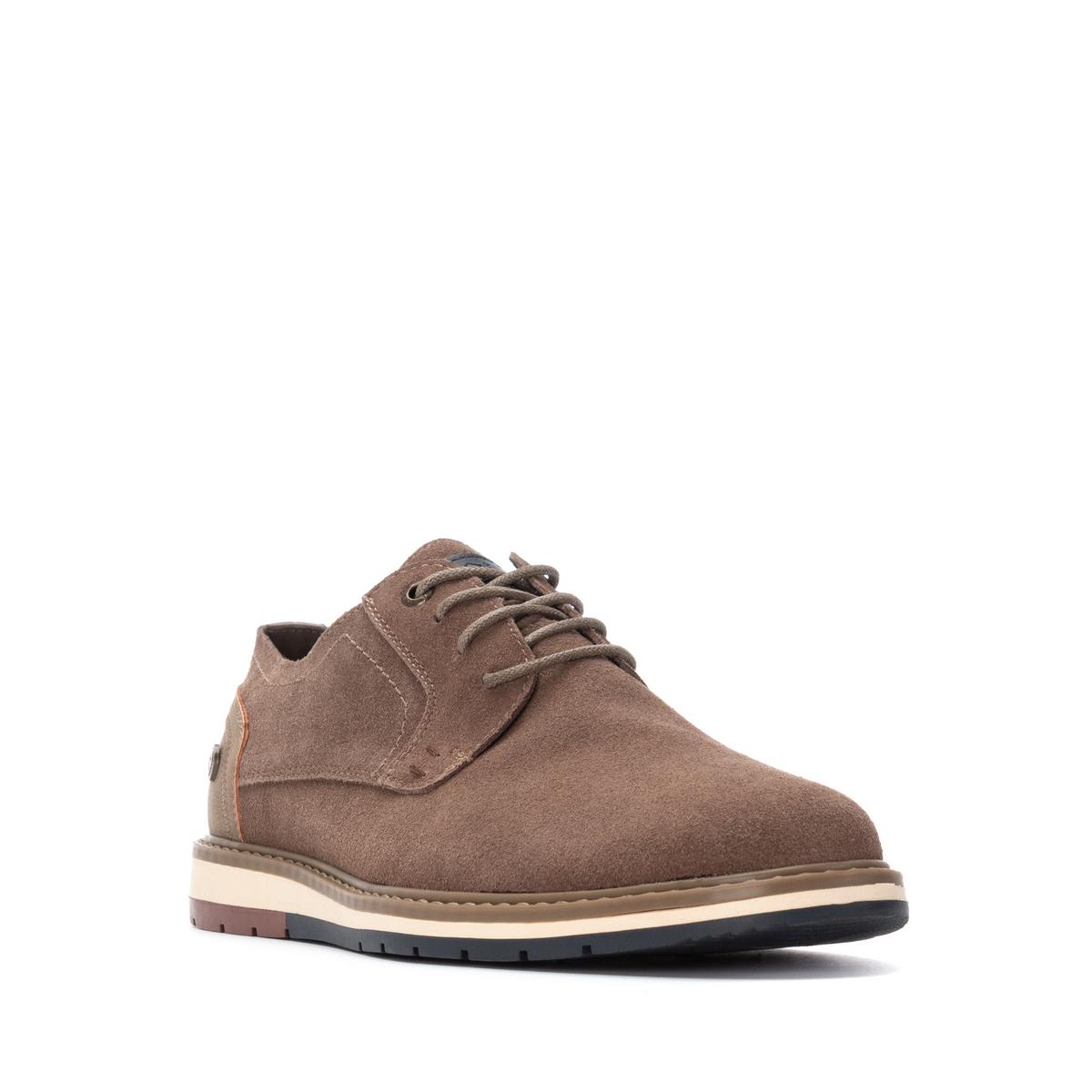 Chaussure Blucher/Derby Plaine Entreprise Lacets taupe, XTI