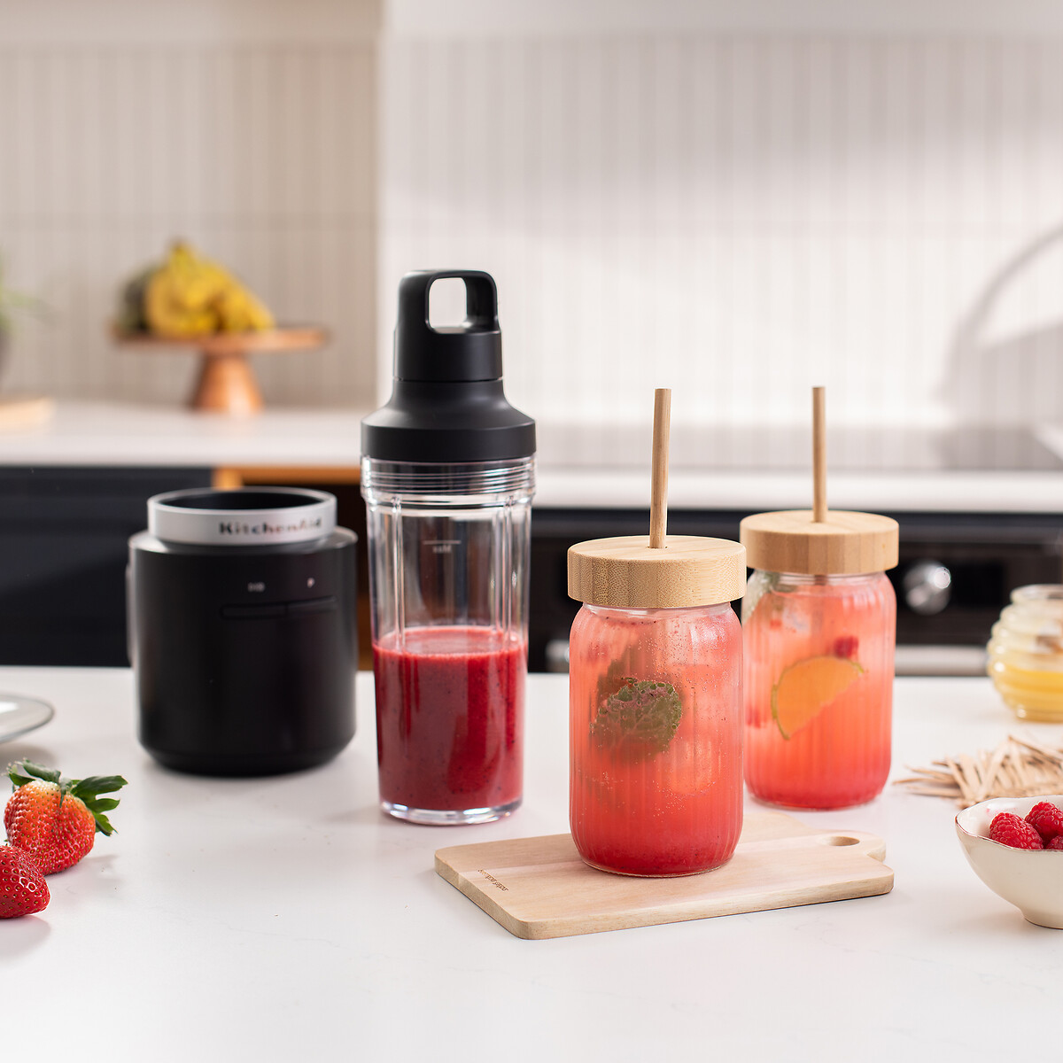 Go Cordless Portable Blender & Battery - 5KSBR256 black, KITCHENAID