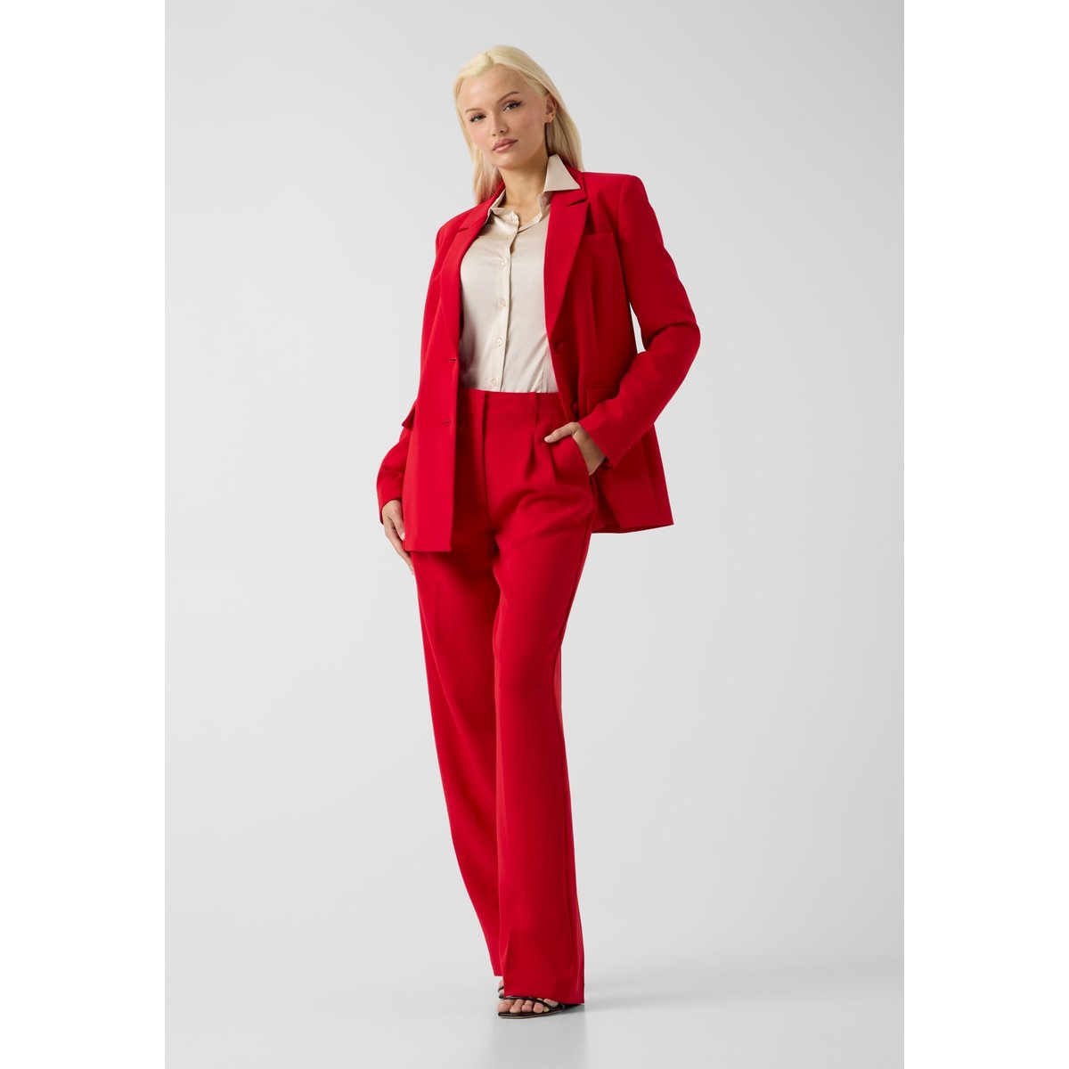 Pantalons Sur Mesure rouge, GUESS