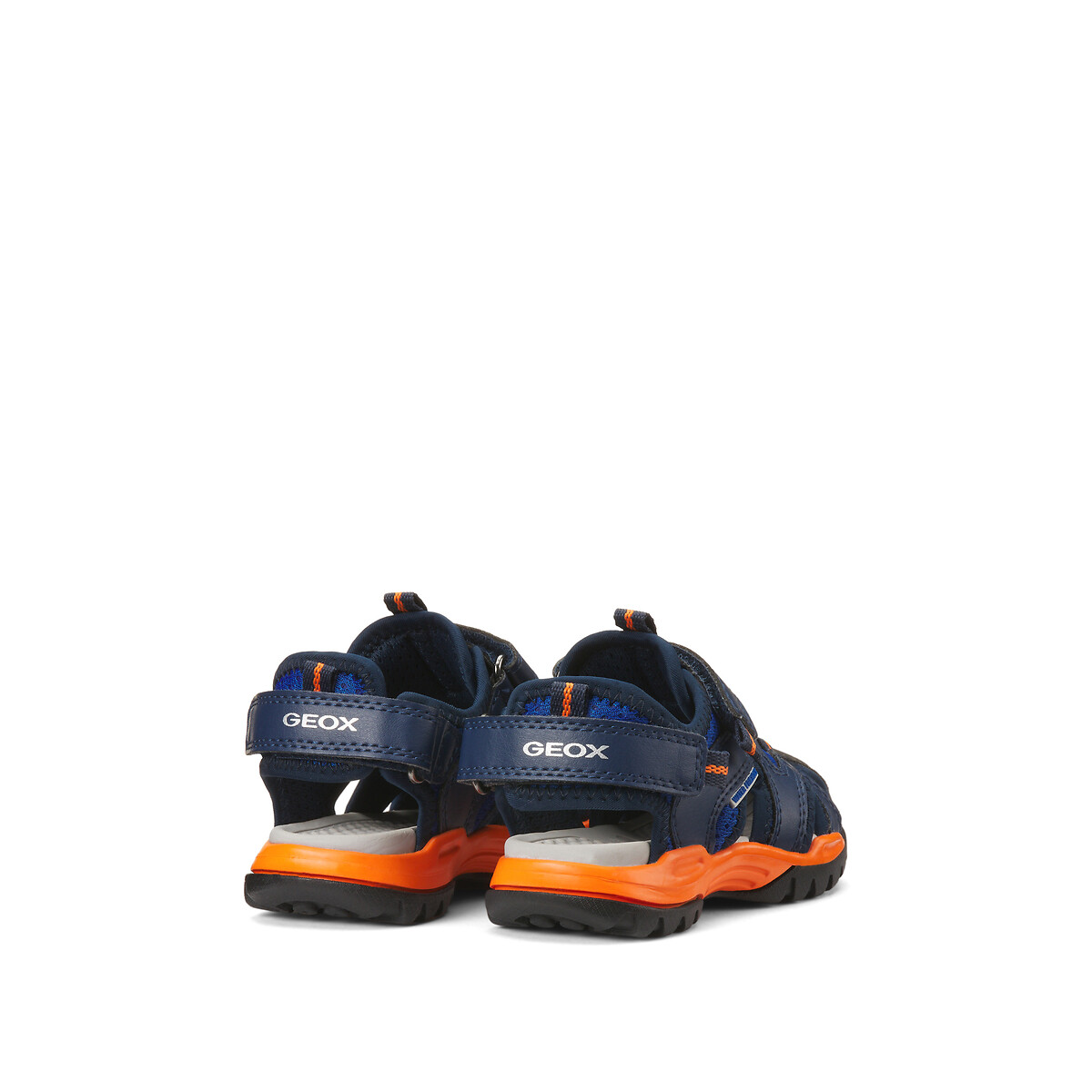 Sandales imperméables Borealis bleu/orange, GEOX