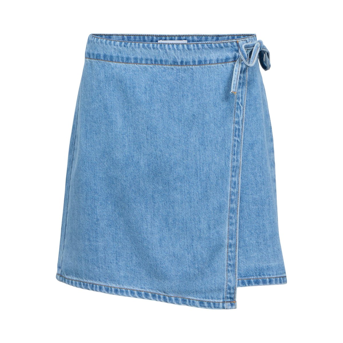 Jupe Portefeuille light blue denim, OBJECT