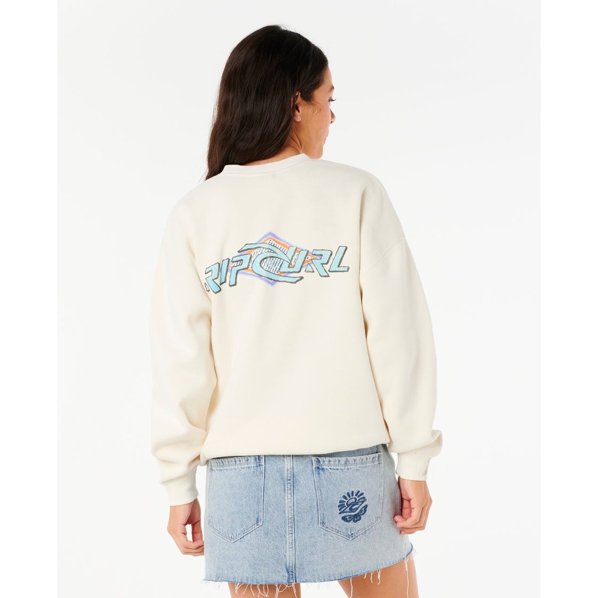Polaire NEON DIAMOND HERITAGE CREW os, RIP CURL