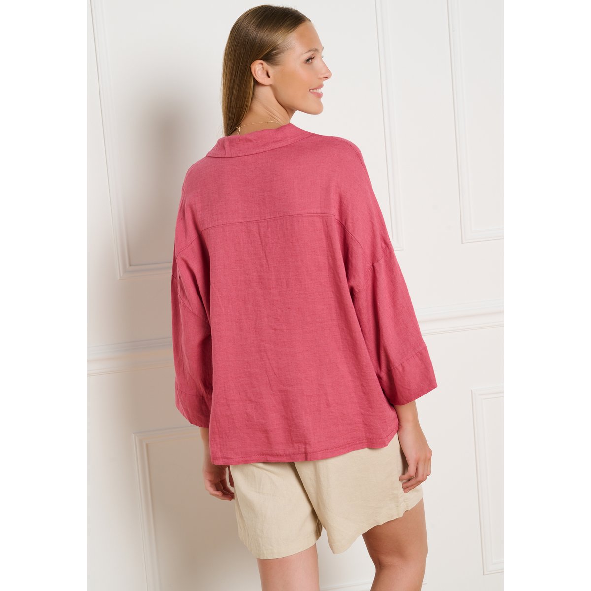 Chemise fluide rose, LOLALIZA