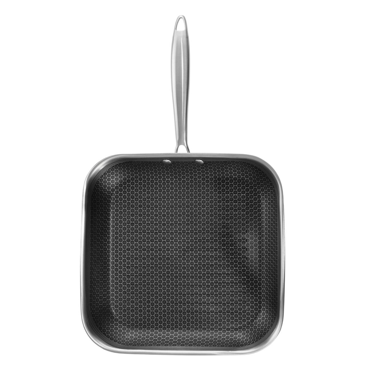 Grill 28cm triplex - "BlackSteel" couleur unique, GAM HOTEL