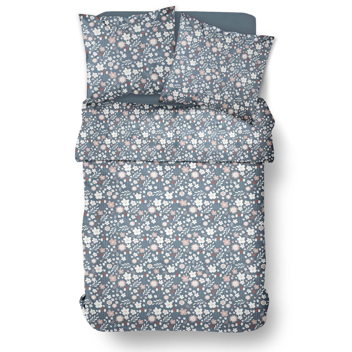 Parure de lit SUNSHINE RUBEN bleu, TODAY