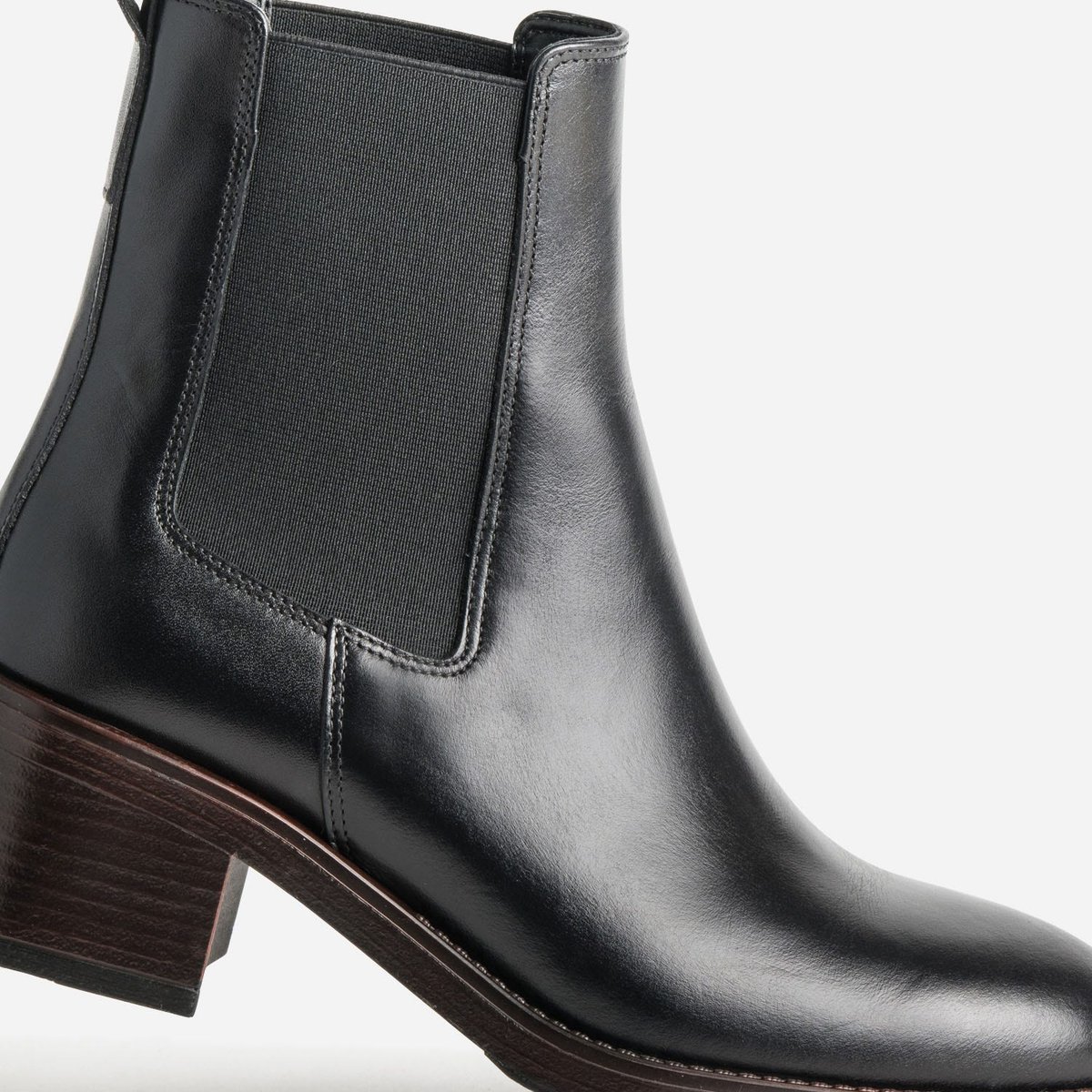 Boots À Talon en cuir NARINA noir, ERAM