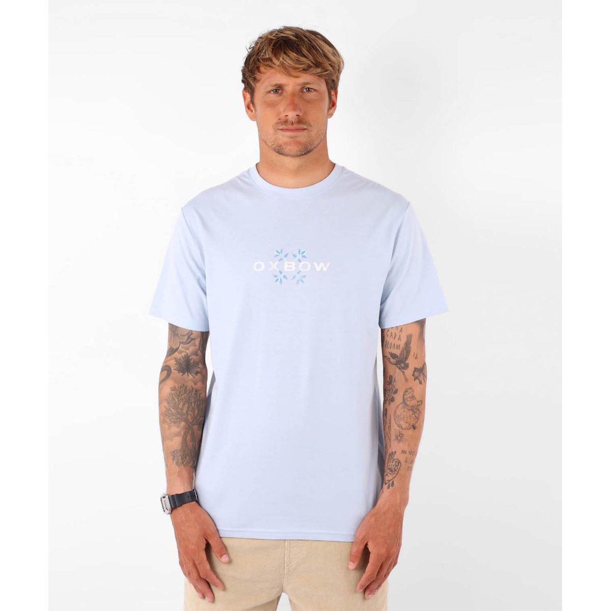 Tee-shirt manches courtes LEGEND light blue, OXBOW