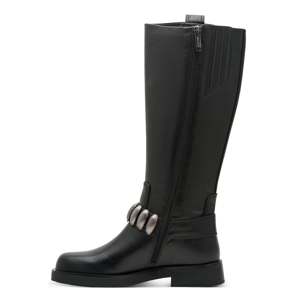 Bottes zippée noir, TAMARIS