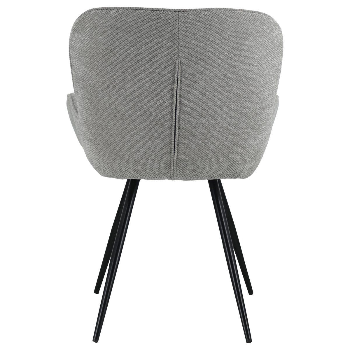 Chaise en chenille beige, EVA gris, noir, HAPPY GARDEN