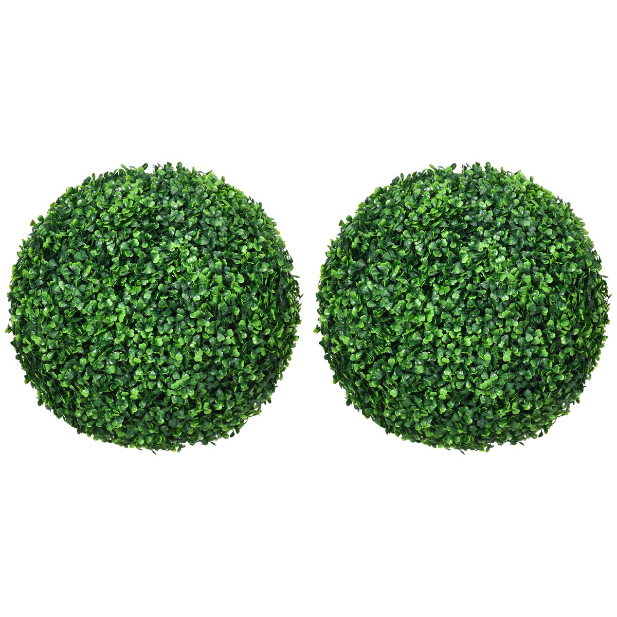 Topiaires artificielles PE Vert vert, HOMCOM