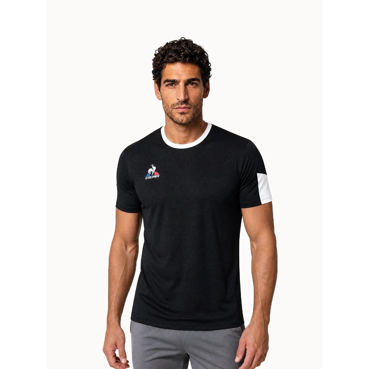 T-shirt Training black, LE COQ SPORTIF