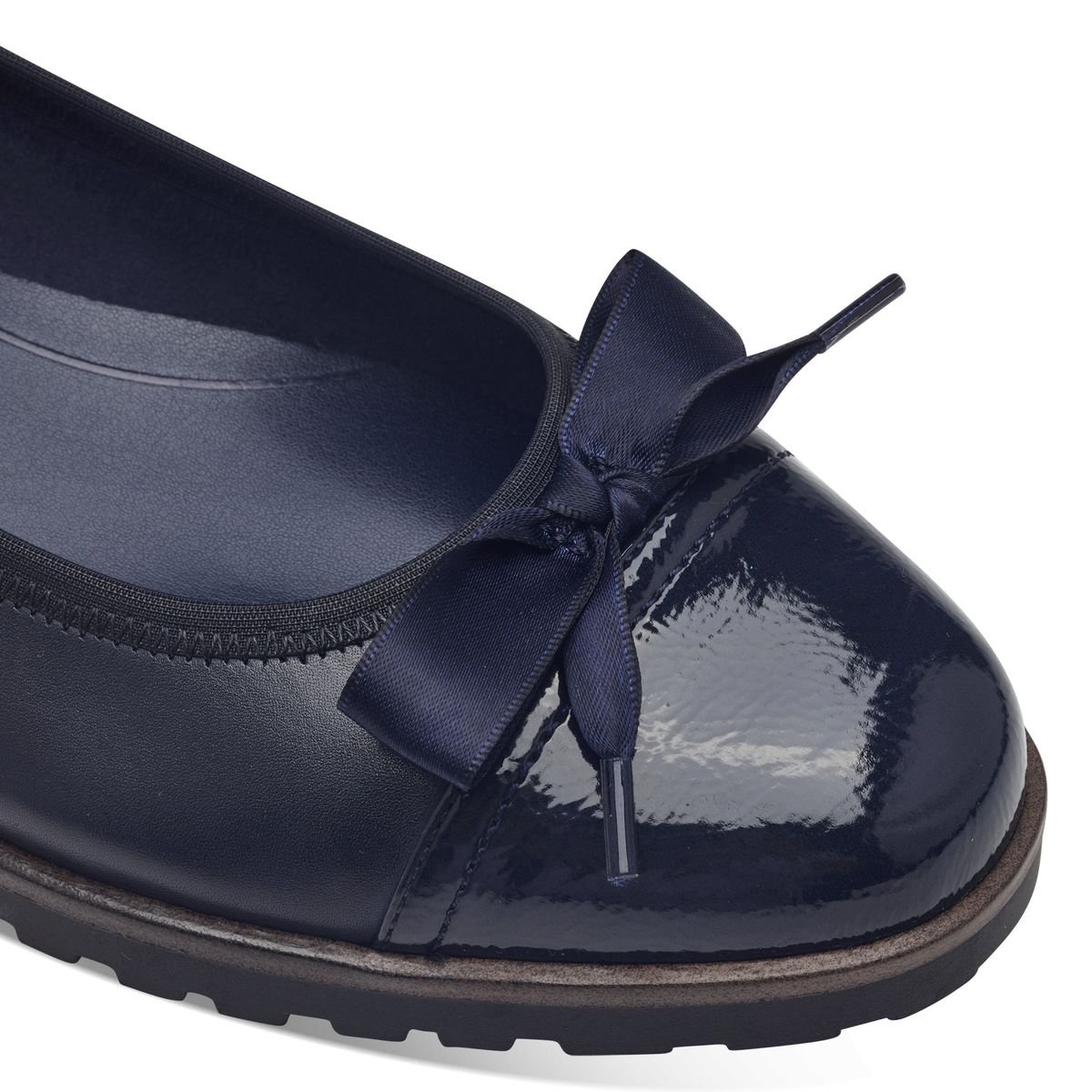 Ballerines plates bleu marine, TAMARIS