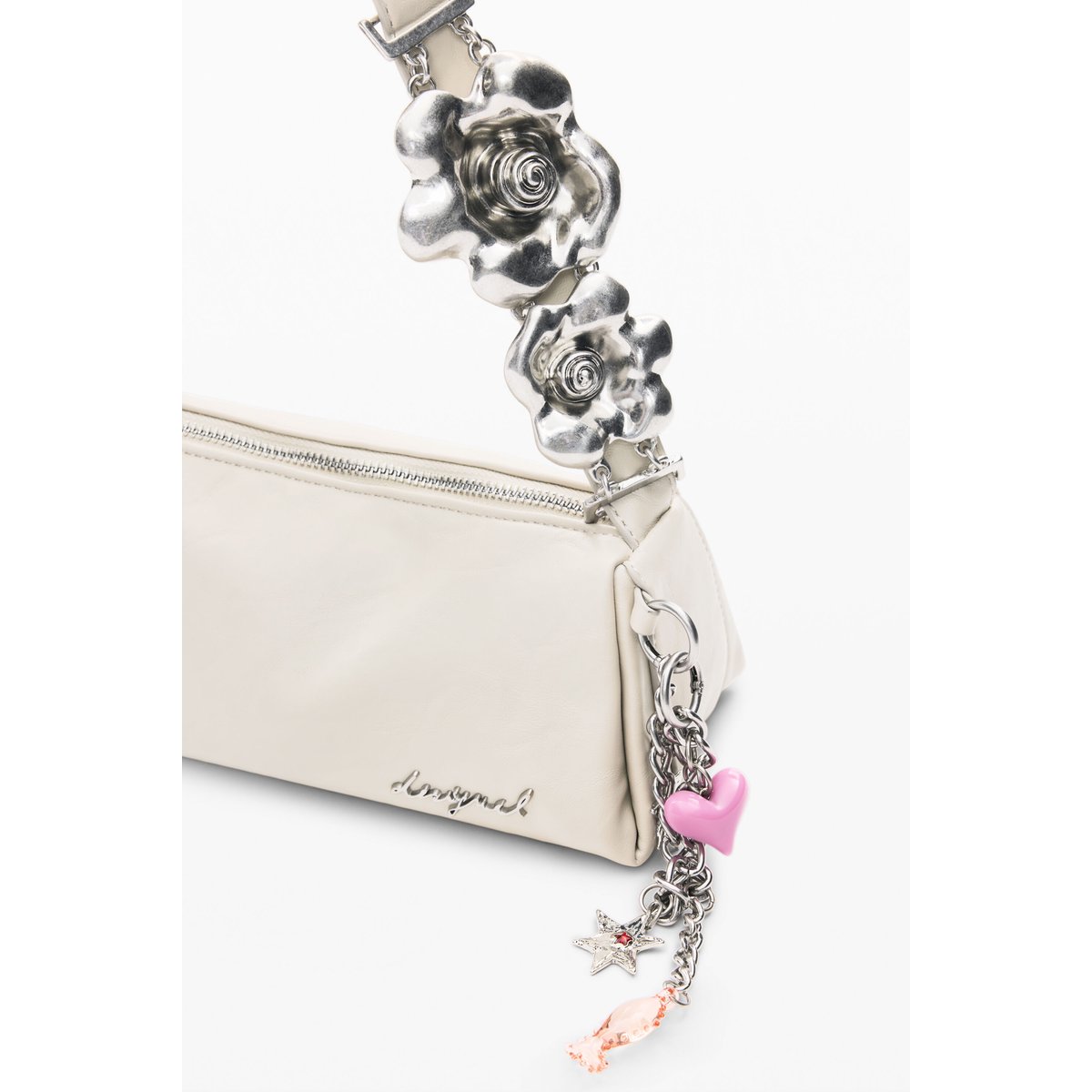 Petit sac charms beige, DESIGUAL
