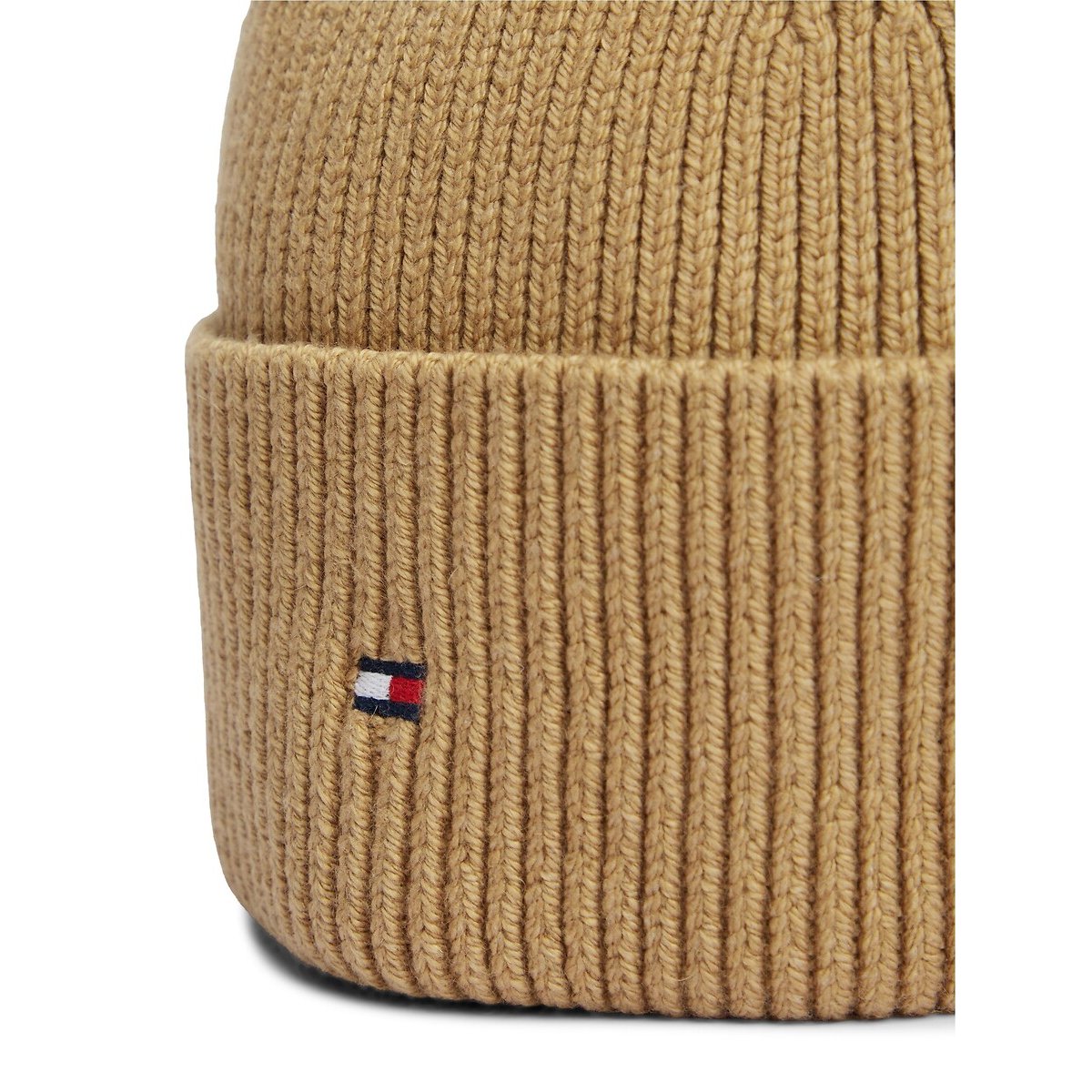Berretto, TH FLAG beige, TOMMY HILFIGER