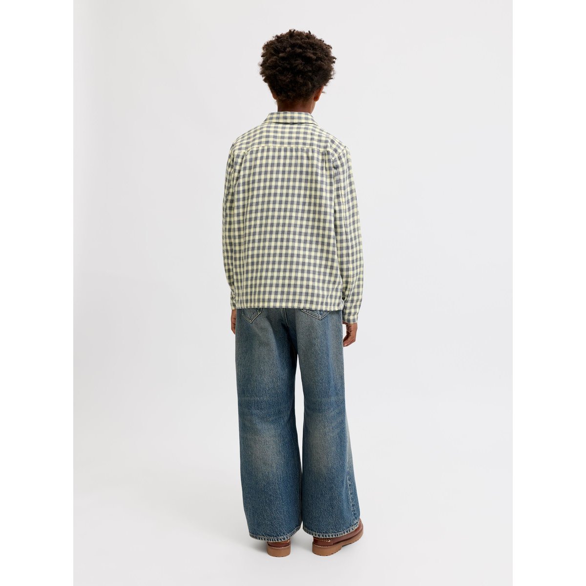 Chemise grise - odyssey gray 1, JACK & JONES JUNIOR
