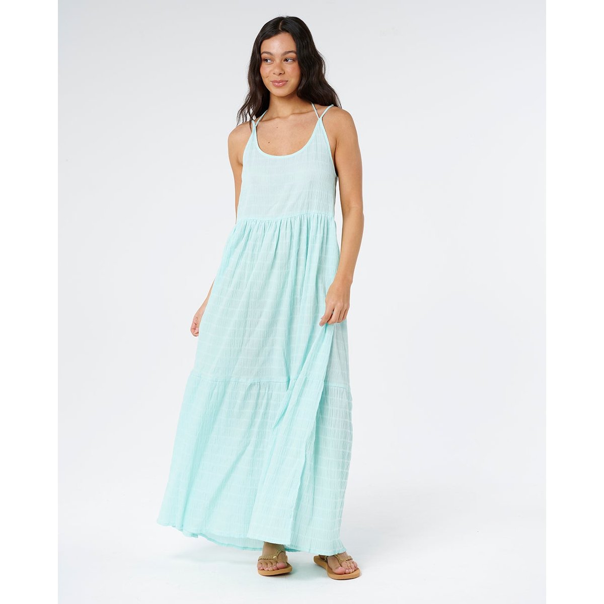 Robe maxi ISLAND Cover Up bleu clair, RIP CURL