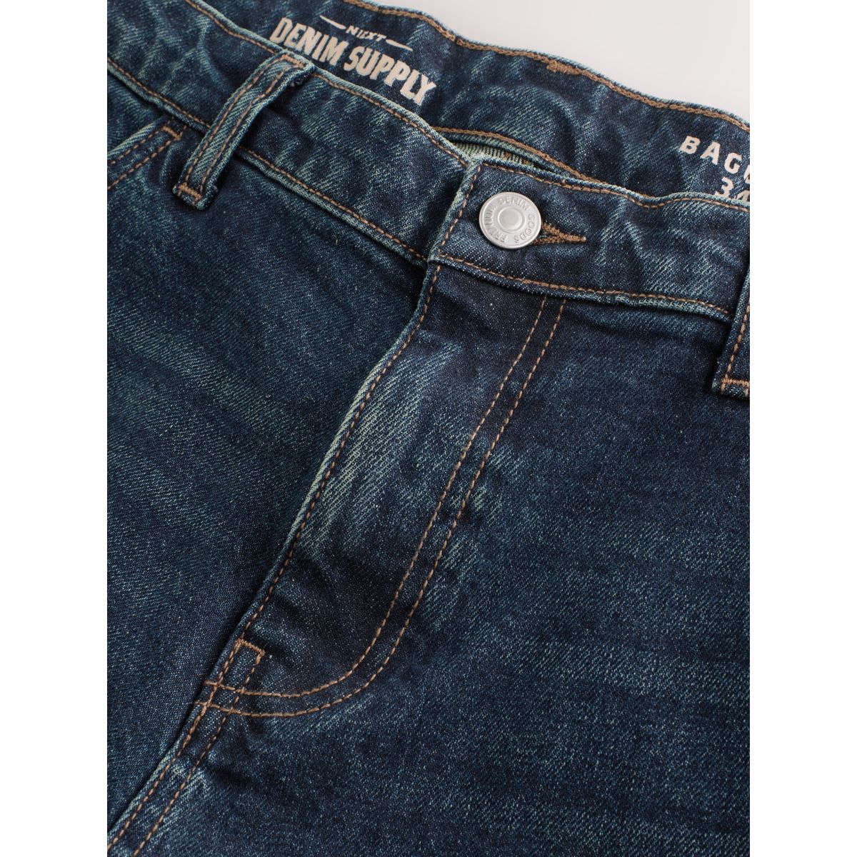 Jean vintage délavé bleu foncé, NEXT