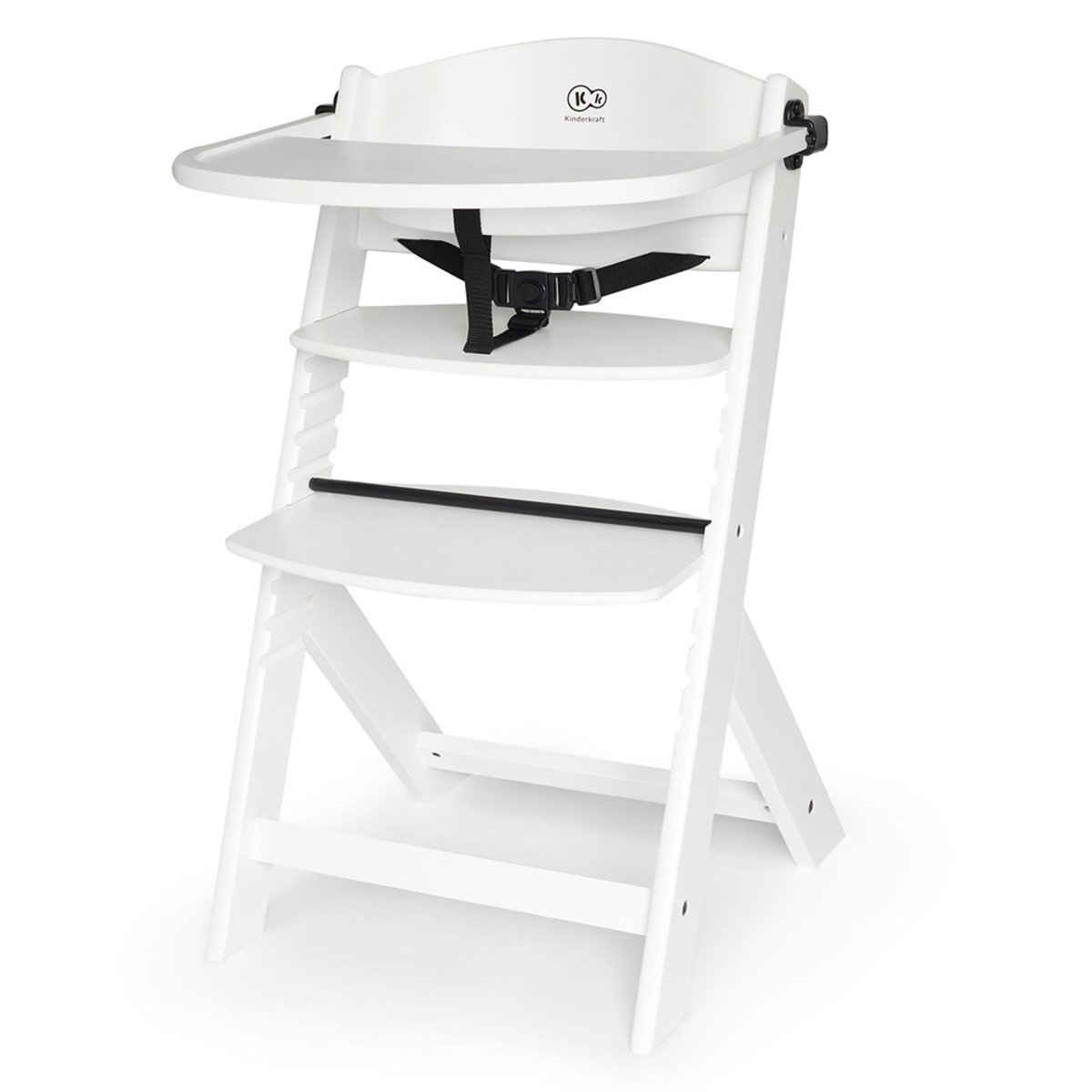 Chaise haute évolutive Enock white, KINDERKRAFT