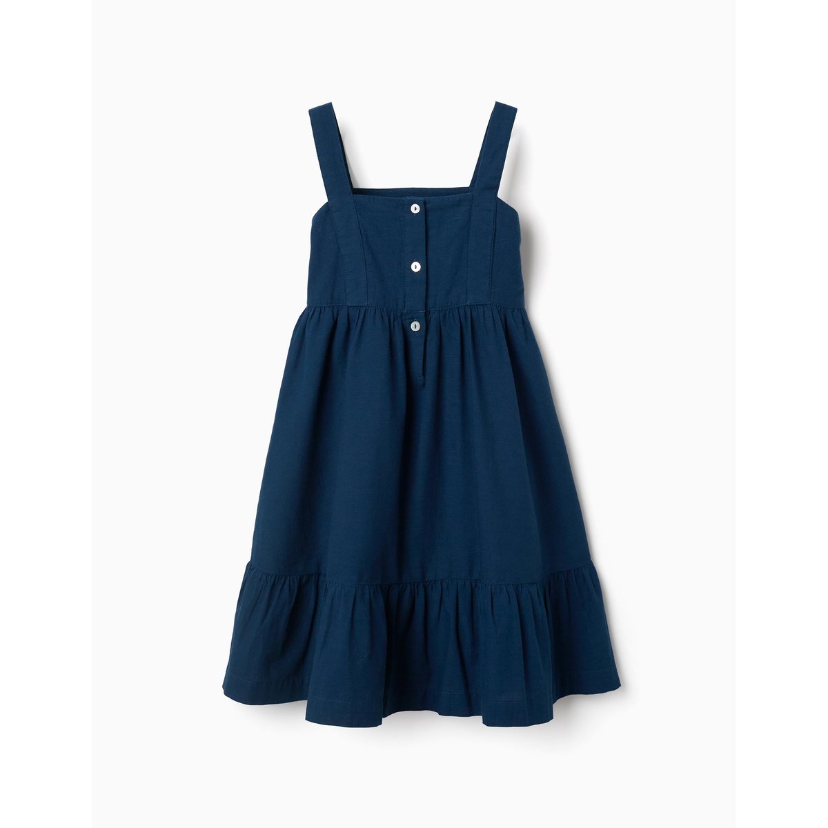 Robe sans manches en coton avec doublure You&Me bleu, ZIPPY