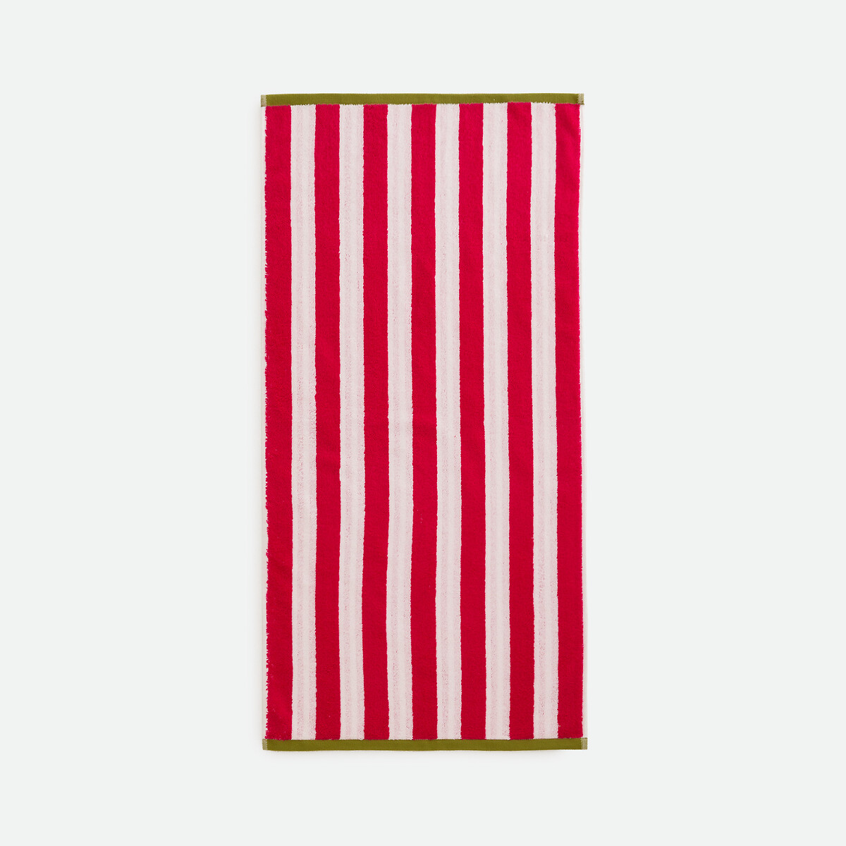 Dani 500g Terry Towel raspberry/white, LA REDOUTE INTERIEURS