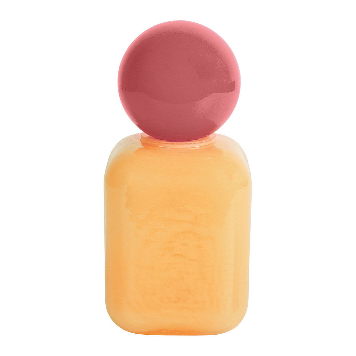 Set de 3 boîtes PIPA en verre multicolore, BLANC D’IVOIRE