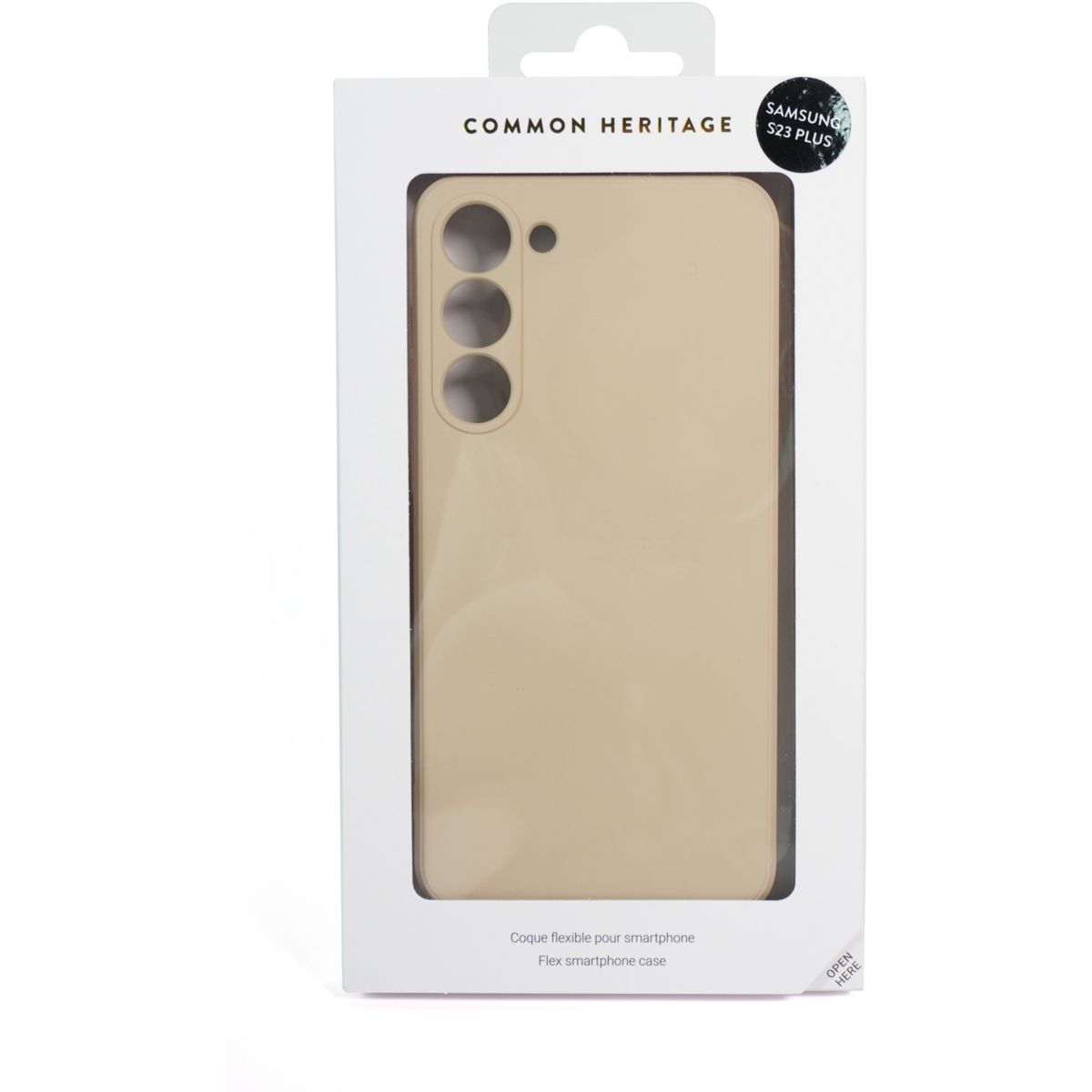 Coque SAMSUNG GALAXY S23 Plus Beige beige, CASYX
