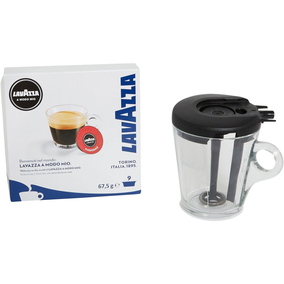 Cafetière à dosette DESEA BLACK noir, LAVAZZA