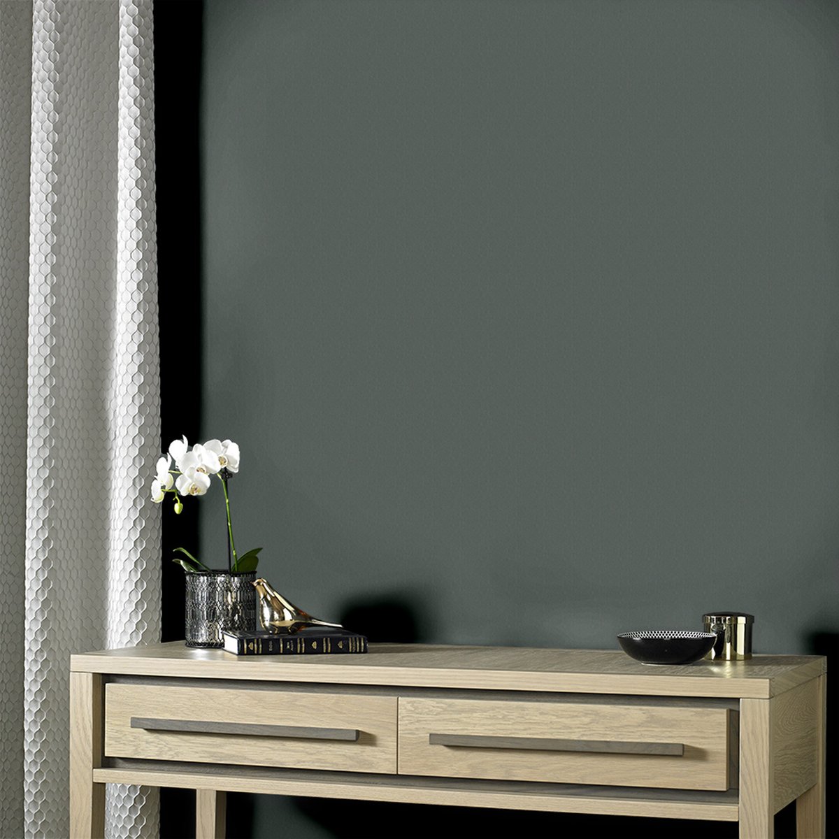 Peinture murale mate lessivable, tous les gris acier, GRAHAM ET BROWN