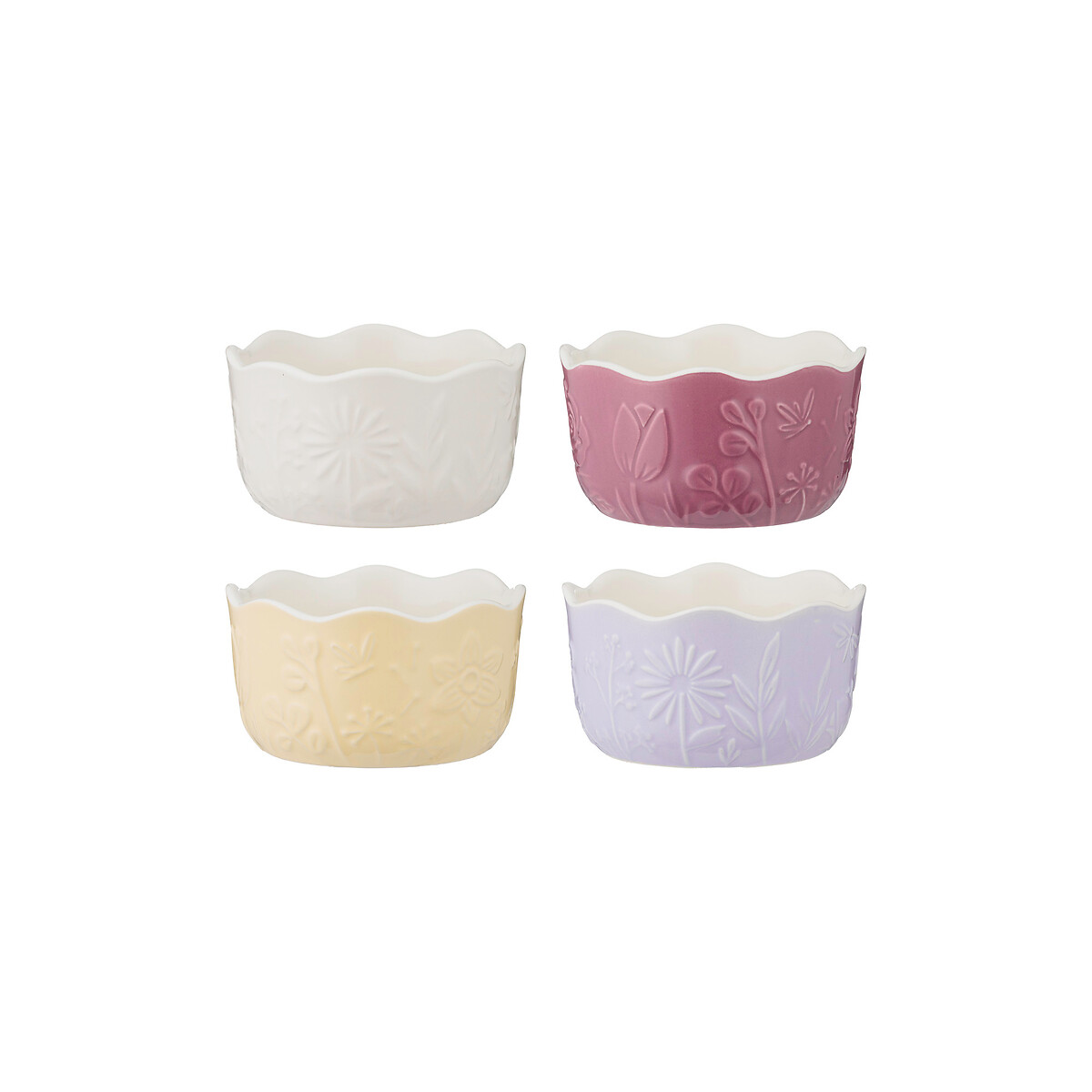 Set of 4 In The Meadow Ramekins cream, MASON CASH