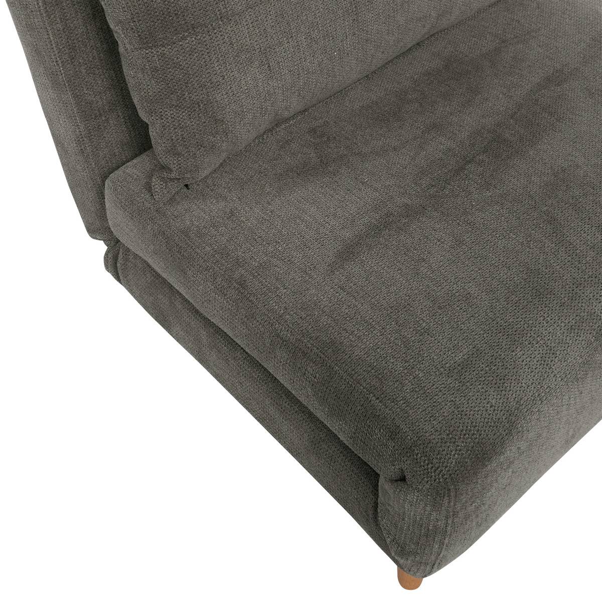Fauteuil convertible 3 positions en tissu KORA vert cedre, ATMOSPHERA